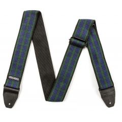 Dunlop Jacquard Black Watch Plaid Strap - Vue 2
