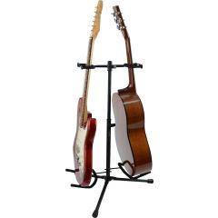 Gator Frameworks Stand double pour guitare protection caoutchouc - Vue 2