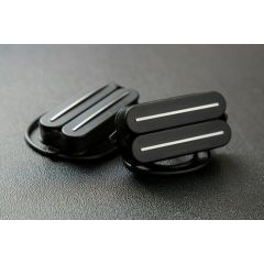 Seymour Duncan Humbucker, Rails, Set, SH-2n/SH-4JB, noir - Vue 2