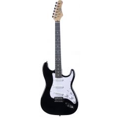 Eko PACK ST 100 Black : guitare + housse + mini ampli 3W Bluetooth + accessoires - Vue 2