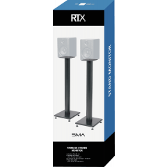 RTX Stand enceinte hifi - noir - lot de 2 - Vue 2