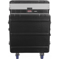 Gator Polyéthylène 19" GRC 12 U pour le top et 10 U pour le côté avec des roulettes - Vue 2