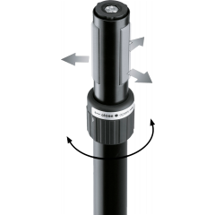 K&M 21441 Adaptateur pour pied d'enceinte - Vue 2