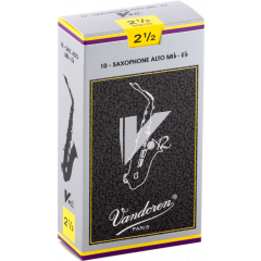 Vandoren Anches saxophone alto V12 force 2,5 - Vue 1