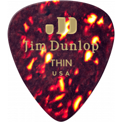 Dunlop Genuine Celluloid Shell Thin sachet de 72 - Vue 1