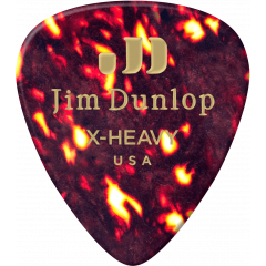 Dunlop Genuine Celluloid Shell X-Heavy sachet de 72 - Vue 1