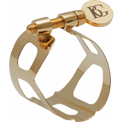 BG Ligature Tradition vernie or - saxo soprano - Vue 1