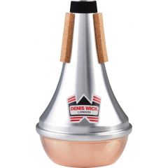 Denis Wick Sourdine trompette droite aluminium fond cuivre - Vue 1