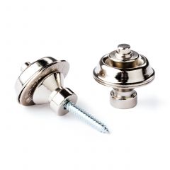 Dunlop Straplok Traditionnel - Nickel - Vue 1