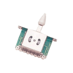 Yellow Parts Sélecteur 5 positions type Stratocaster® bouton blanc - Vue 1