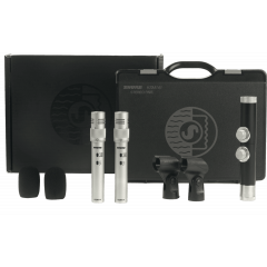 Shure KSM141/SL STEREO Pack de 2 micros instruments statiques à directivité commutable - Vue 1