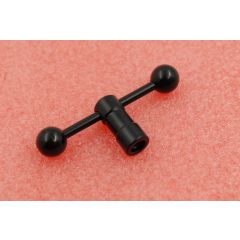 K&M TOGGLE W. NUT BLACK - Vue 1