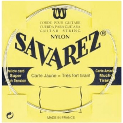Savarez SI-2 JAUNE NYLON RECT - Vue 1