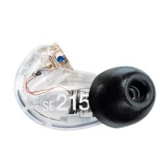 Shure Ecouteur SE215 gauche transparent - Vue 1