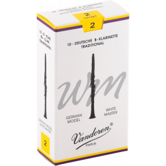 Vandoren Anches clarinette Sib White Master Traditional force 2 - Vue 1
