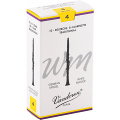 Vandoren Anches clarinette Sib White Master Traditional force 4 - Vue 1