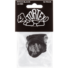 Dunlop Tortex Pitch Black 1,00mm sachet de 12 - Vue 1