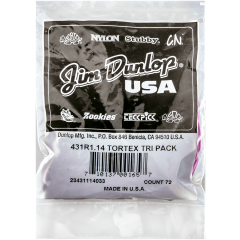 Dunlop Tortex Triangle 1,14mm sachet de 72 - Vue 1