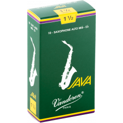 Vandoren Anches saxophone alto Java force 1,5 - Vue 1