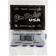 Dunlop Big Stubby 3,00mm sachet de 24 - Vue 1