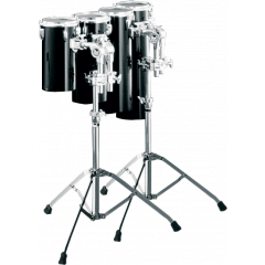 Pearl Set de rocket toms 6x18" & 6x21" noir + stand T890 - Vue 1