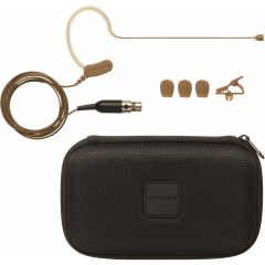 Shure MX153/C Micro tour d'oreille omni marron - Vue 1