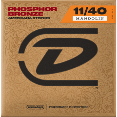 Dunlop Mandoline medium phosphor bronze 11-40 - Vue 1