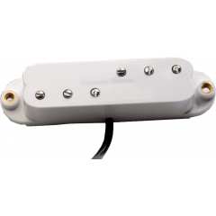 Seymour Duncan Duckbuckers Strat, manche/milieu, blanc - Vue 1