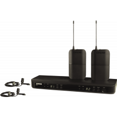 Shure BLX188/CVL Système double sans fil pour 2 présentateurs avec 2 micro cravate CVL - M17 - Vue 1