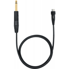 Shure WA305 câble verrouillable TQG - jack 6,35 mm - Vue 1