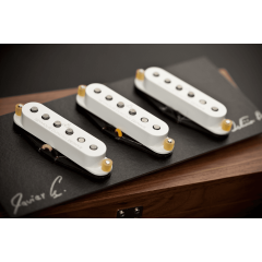Seymour Duncan Custom Shop Kit Zephyr Strat Blanc - Vue 1