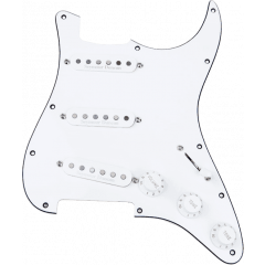 Seymour Duncan Plaque Strat STK CLASSIC, blanche - Vue 1
