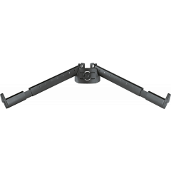 K&M 18866 Bras inclinés "Spider Pro" noir - Vue 1