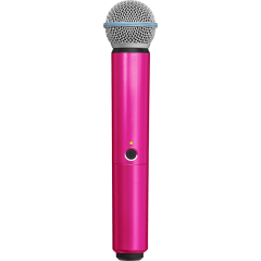Shure WA713-PNK Corps émetteur rose pour BLX2-SM58/BETA58A - Vue 1