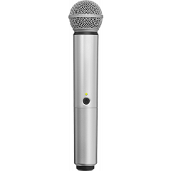 Shure WA713-SIL Corps émetteur argent pour BLX2-SM58/BETA58A - Vue 1