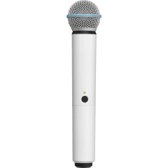 Shure WA713-WHT Corps émetteur blanc pour BLX2-SM58/BETA58A - Vue 1