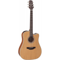 Takamine GD20CE-NS Dreadnought, cutaway électro-acoustique, Natural Satin - Vue 1