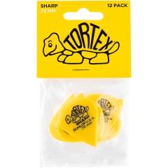 Dunlop Tortex Sharp 0,73mm sachet de 12 - Vue 1