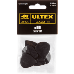 Dunlop Ultex Jazz III 2,00mm sachet de 6 - Vue 1