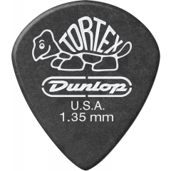 Dunlop Tortex Pitch Black Jazz III 1,35mm sachet de 12 - Vue 1