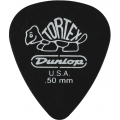 Dunlop Tortex Pitch Black 0,50mm sachet de 72 - Vue 1