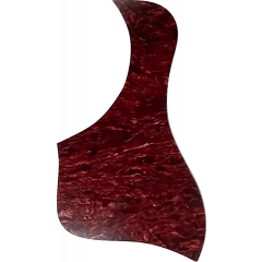 Yellow Parts Pickguard folk type écaille - Vue 1