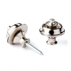 Dunlop Straplok Dual - Nickel - Vue 1