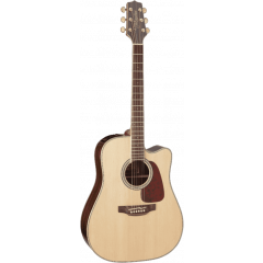 Takamine GD71CE-NAT Dreadnought, cutaway électro-acoustique, Natural - Vue 1
