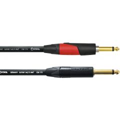 Cordial Câble guitare jack silent 3 m - Vue 1