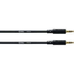 Cordial Câble audio stéréo minijack 1,5 m - Vue 1