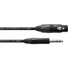 Cordial Câble audio stéréo XLR femelle/jack 2,5 m - Vue 1