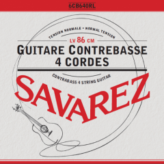 Savarez Jeu guitare contrebasse 6 cordes 86cm - Vue 1