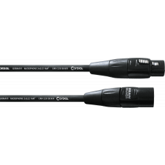 Cordial Câble micro XLR 10 m - Vue 1