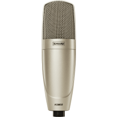 Shure KSM32/SL Micro statique cardioïde large membrane champagne - Vue 1